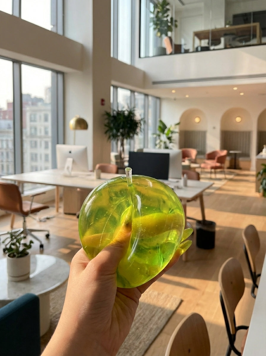 Green Poison Apple Squishy