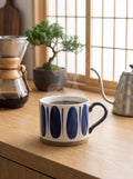 Indigo Pattern Ceramic Mug